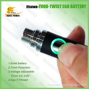 EVOD twist battery 100mah /900mah/650mah